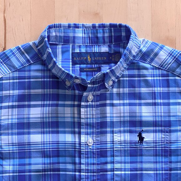 Ralph Lauren Short-Sleeve Button-Down Shirt Boys Medium - Picture 2 of 4